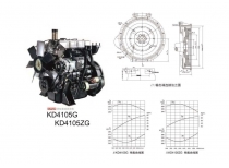 Дизельный двигатель KM493Z